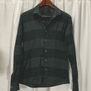 M-ray fashion shirt men’s Turkish made long sleeve button up casual size large